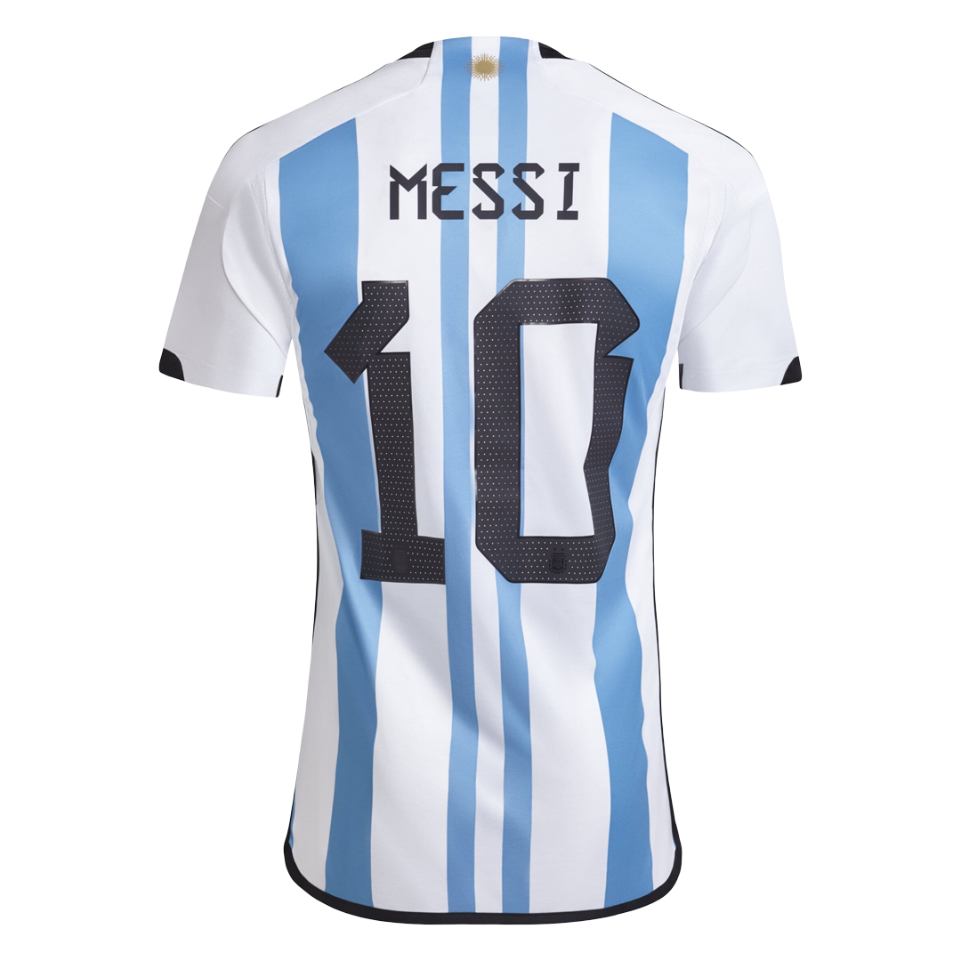 MESSI 10 - Argentina Home 3 Star World Cup 2022 - Master Quality