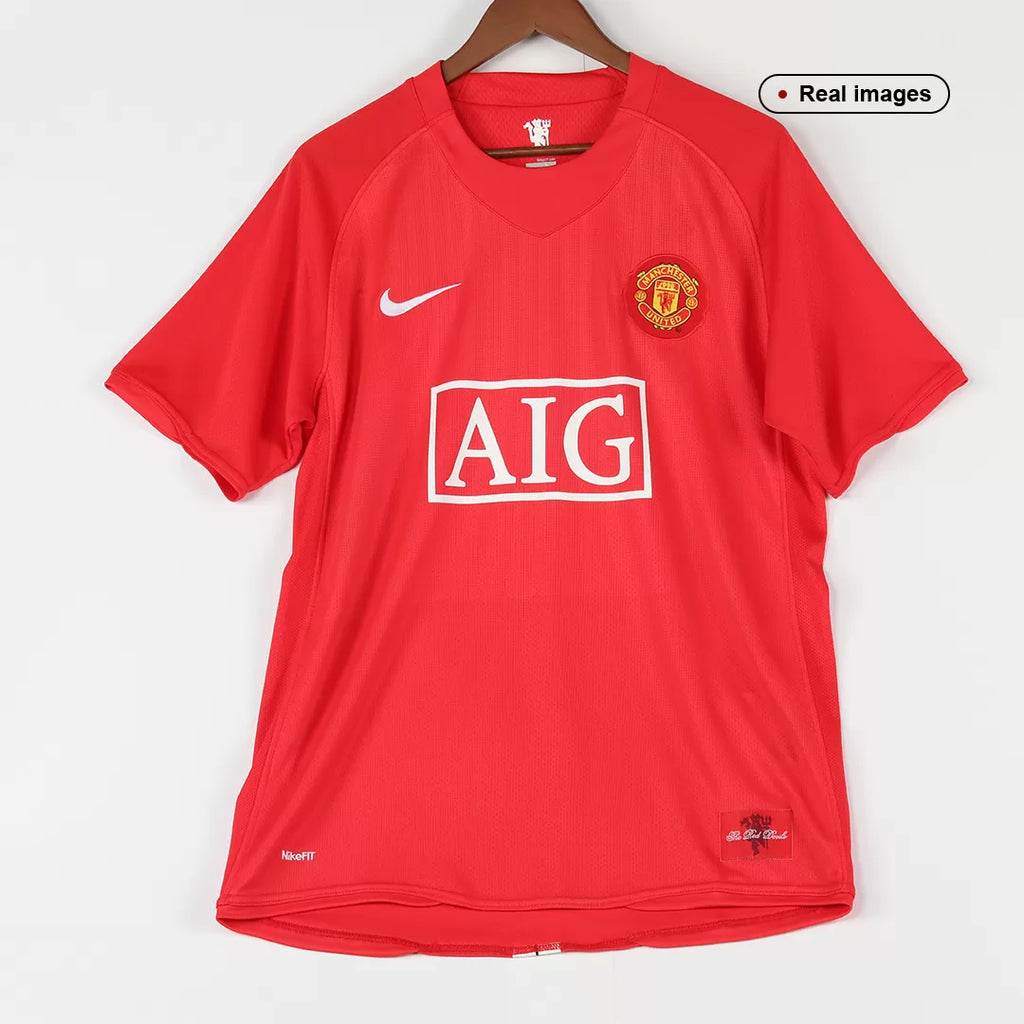 2007-08 Manchester United Home Retro Jersey