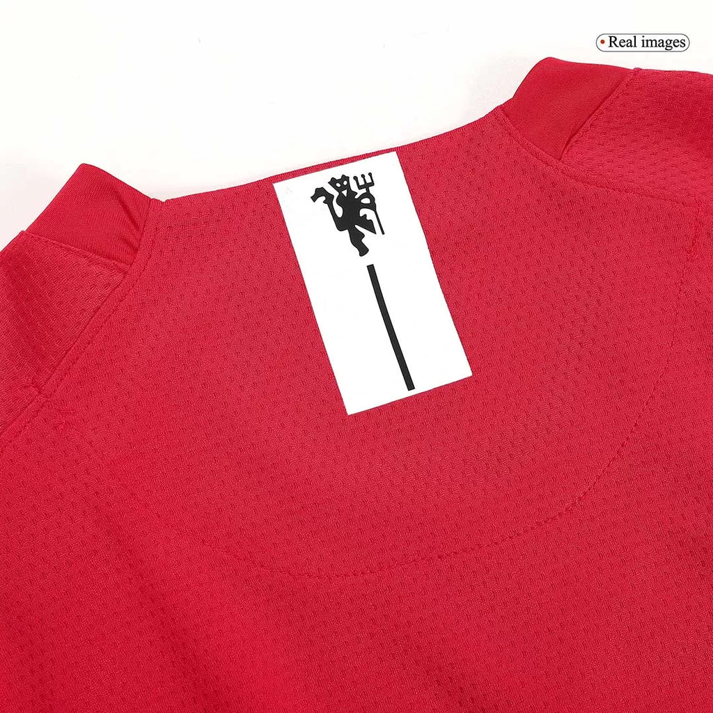 2007-08 Manchester United Home Fullsleeves Retro Jersey