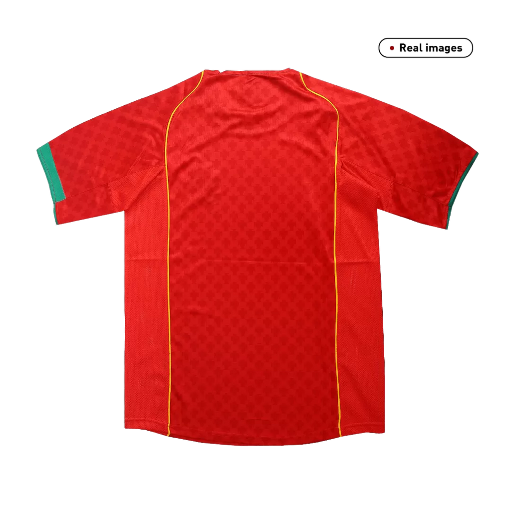 2004 Portugal Home Jersey - Retro