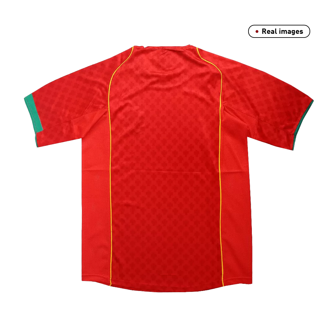2004 Portugal Home Jersey - Retro