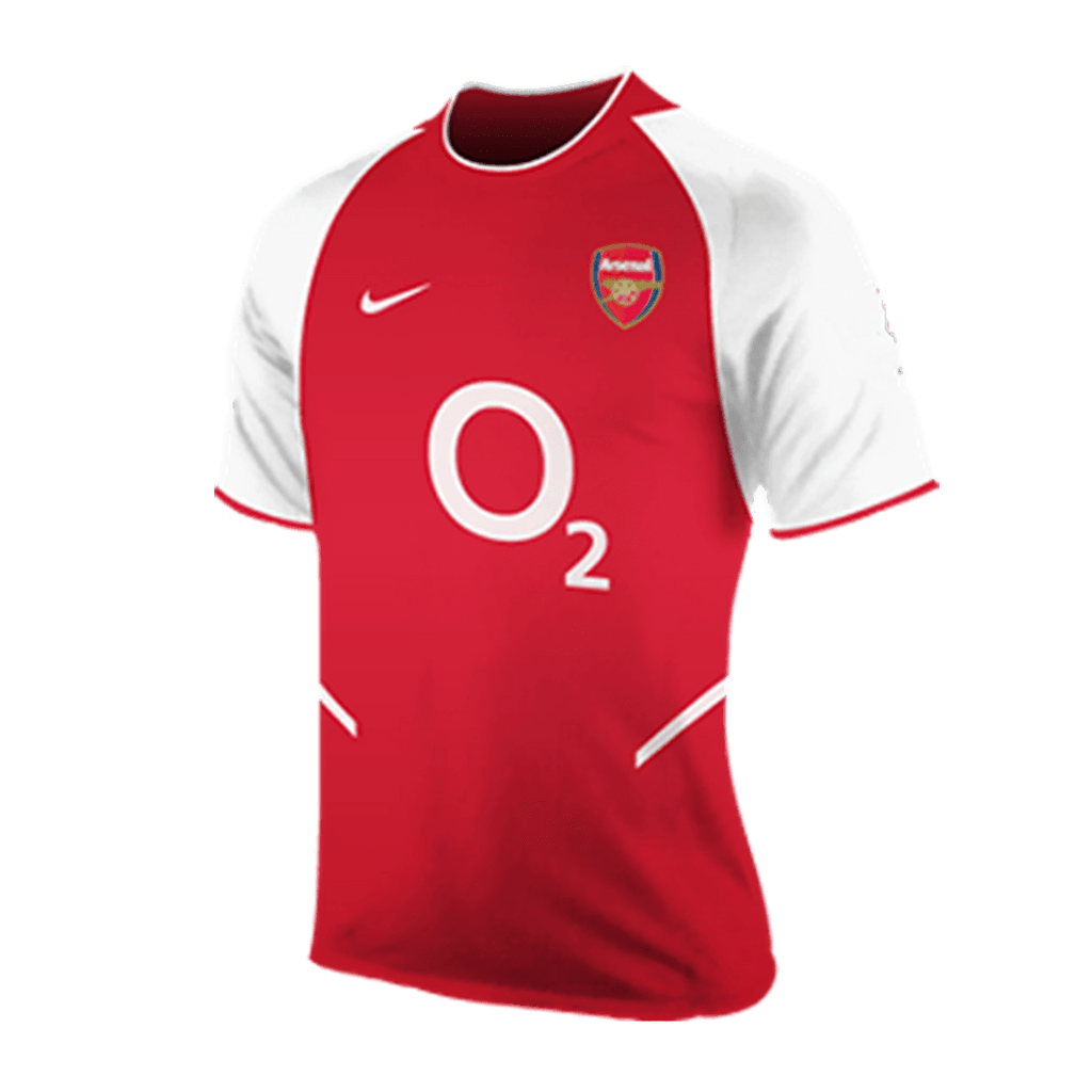 Bergkamp 10 - 2002/04 Gunners Home Jersey - Retro
