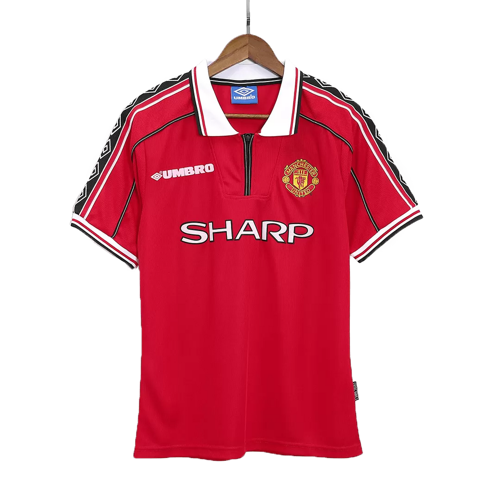 1998-99 Manchester United Home Jersey