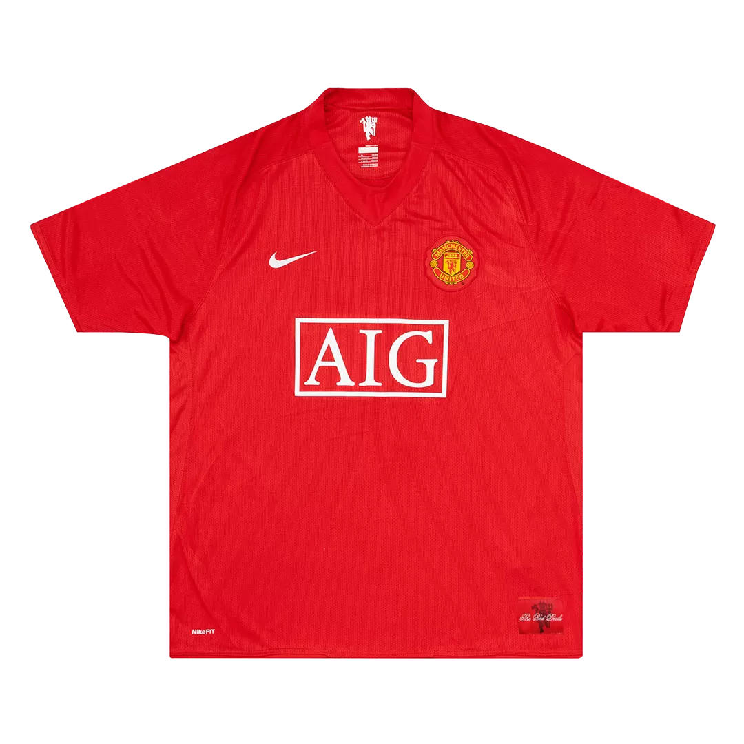 2007-08 Manchester United Home Retro Jersey