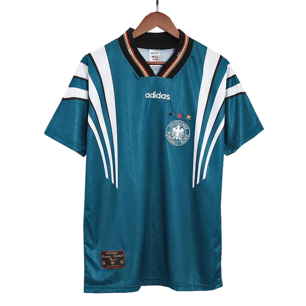 Klinsmann 18 - 1996/97 Germany Away Jersey - Retro ( Original Quality )