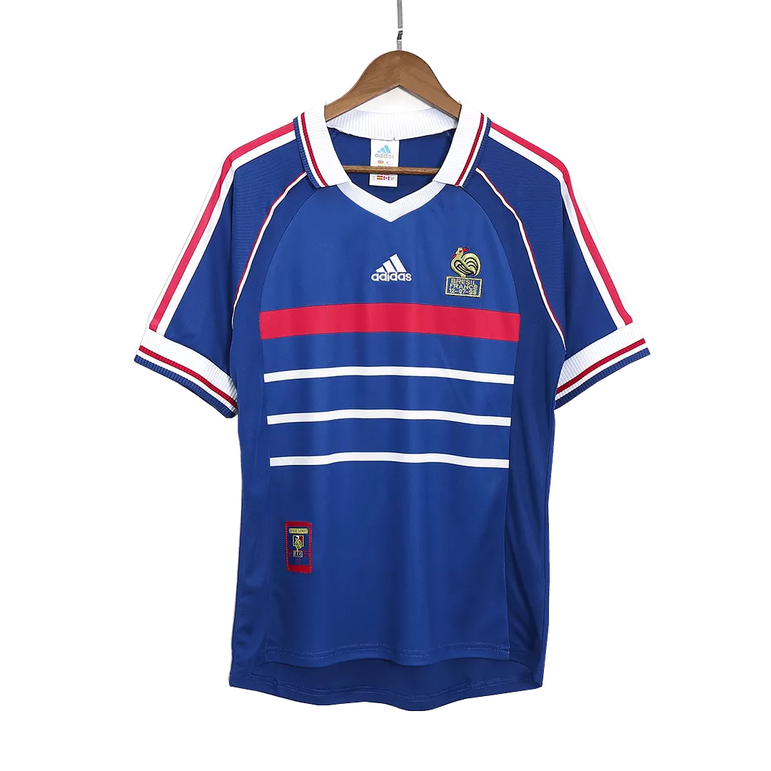 1998 France Home Jersey - Retro