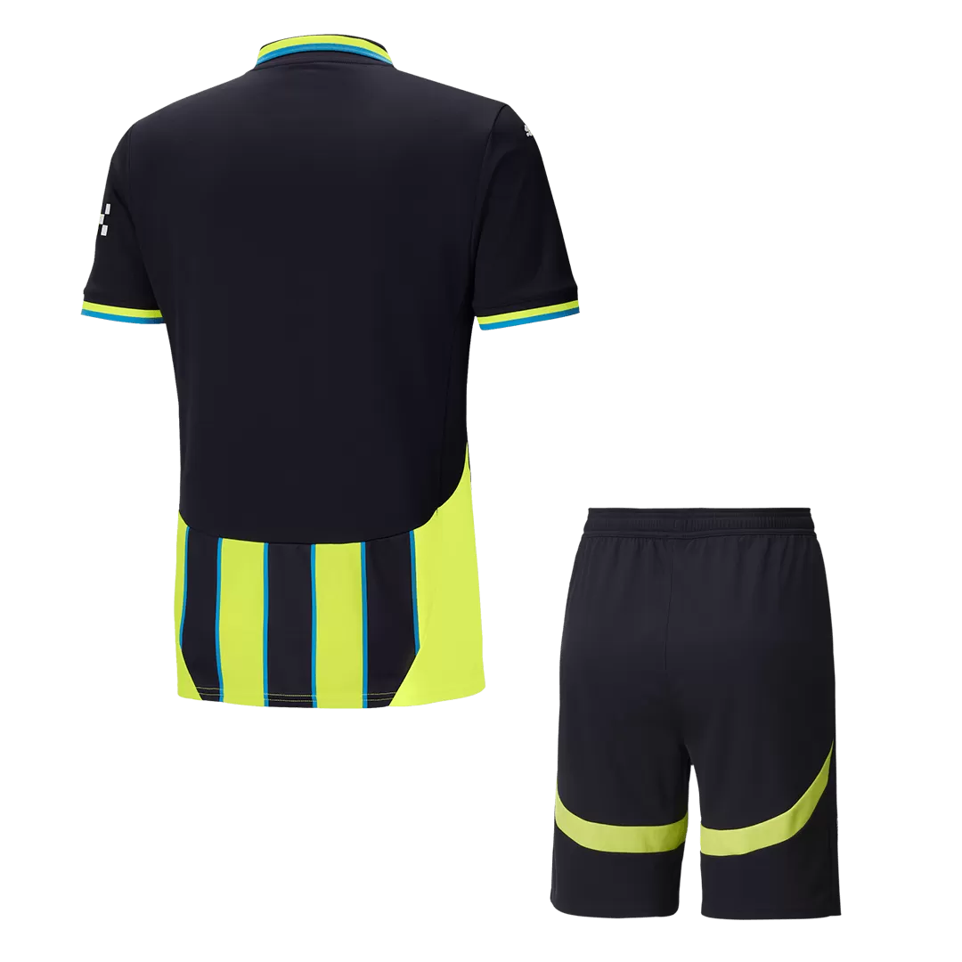 Manchester City Away Set 2024/25 - (Jersey+Shorts)