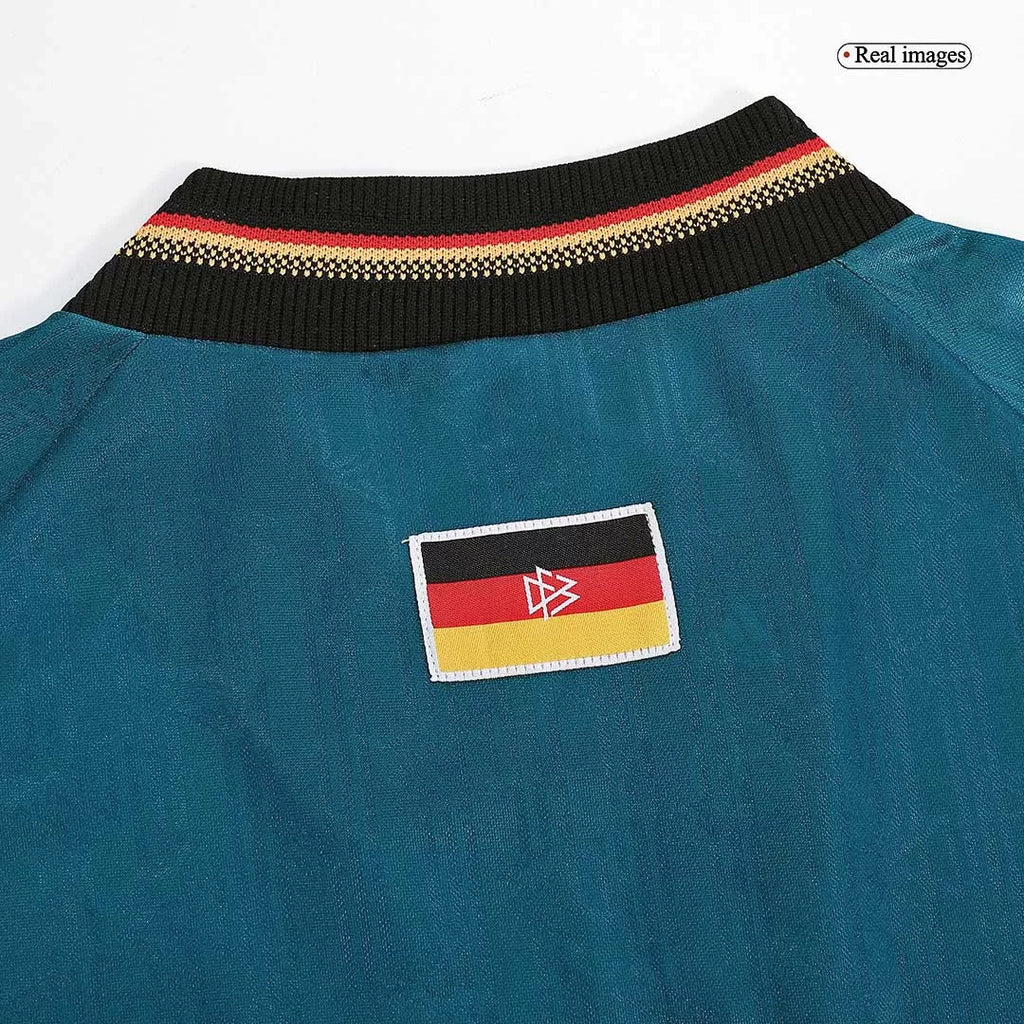 Klinsmann 18 - 1996/97 Germany Away Jersey - Retro ( Original Quality )
