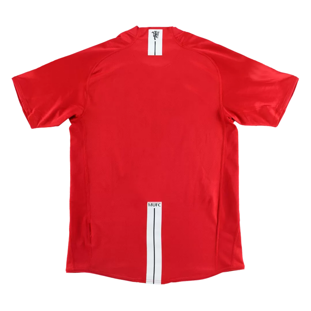 2007-08 Manchester United Home Retro Jersey