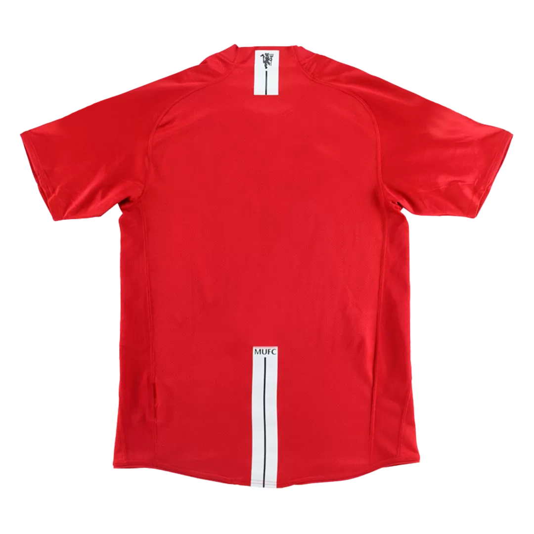 2007-08 Manchester United Home Retro Jersey