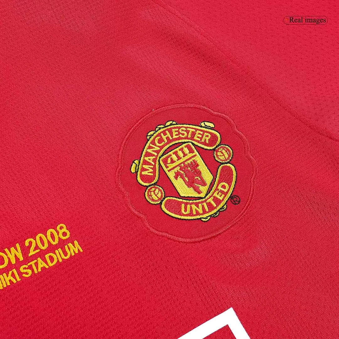2007-08 Manchester United Home Fullsleeves Retro Jersey