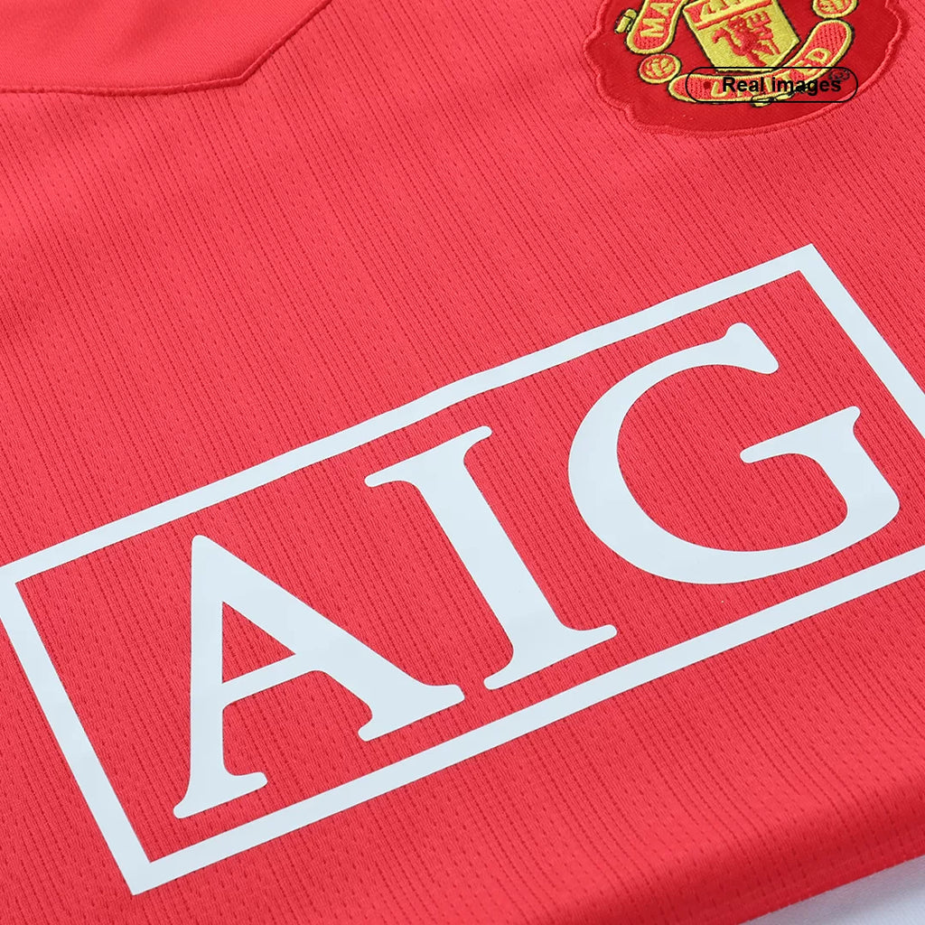 2007-08 Manchester United Home Retro Jersey