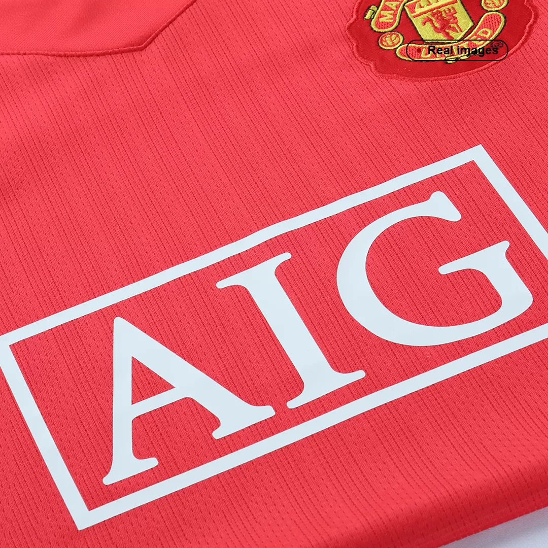 2007-08 Manchester United Home Retro Jersey
