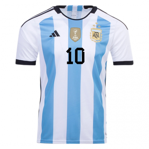 MESSI 10 - Argentina Home 3 Star World Cup 2022 - Master Quality