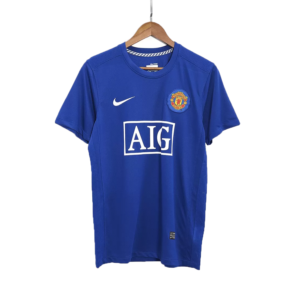 2008/09 Manchester United Third Blue - Retro Jersey