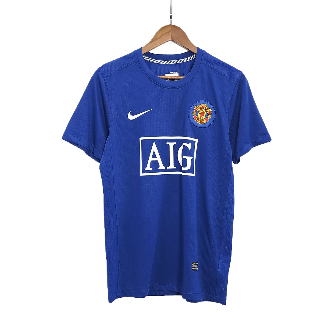 2008/09 Manchester United Third Blue - Retro Jersey