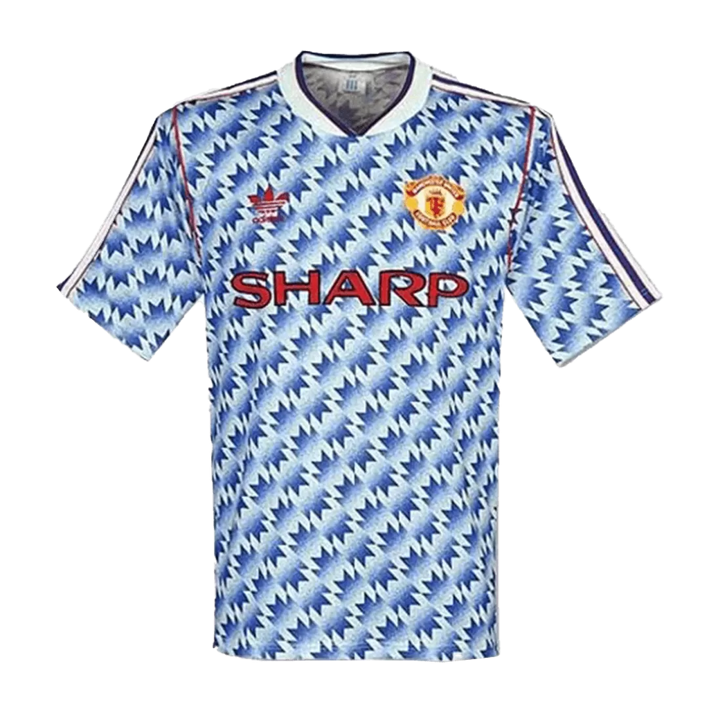 1990-92 Manchester United Away Retro Jersey