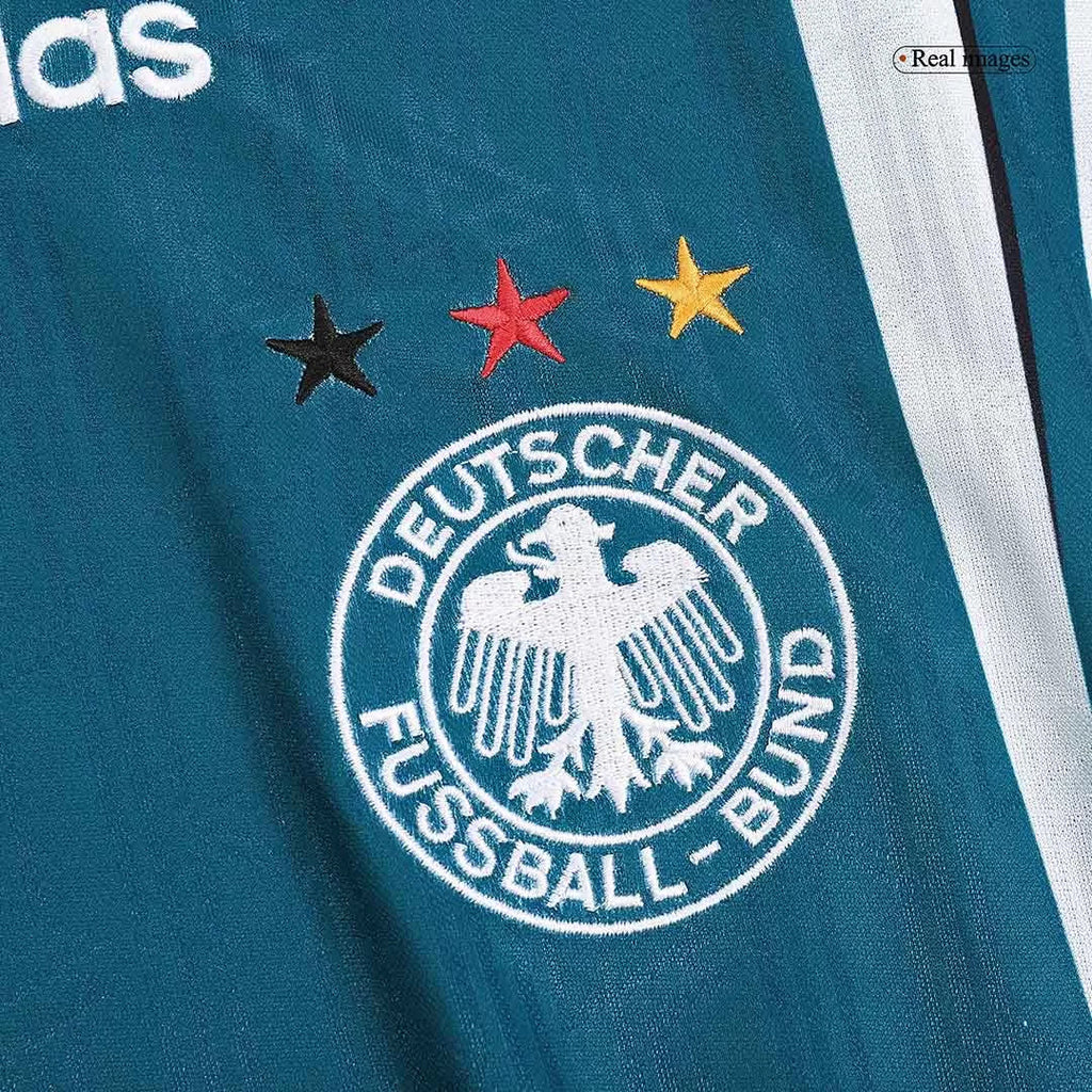 Klinsmann 18 - 1996/97 Germany Away Jersey - Retro ( Original Quality )
