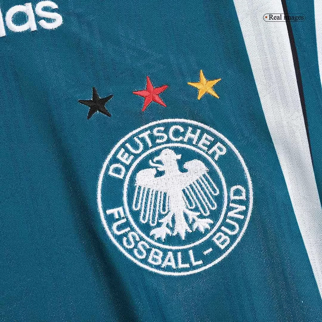 Klinsmann 18 - 1996/97 Germany Away Jersey - Retro ( Original Quality )