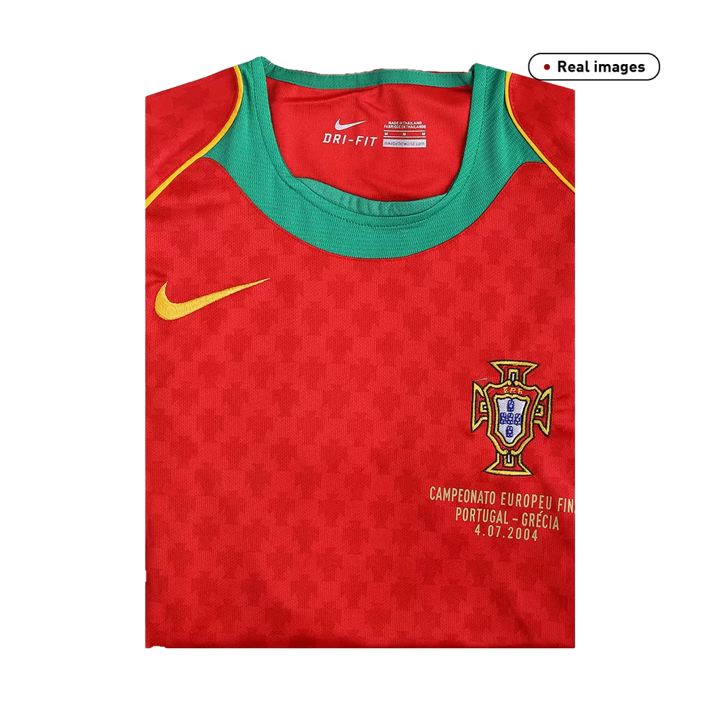 2004 Portugal Home Jersey - Retro