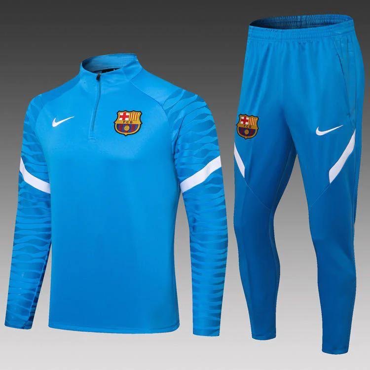 FCB Light Blue Tracksuit 2022/23