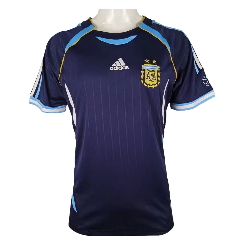 2006/07 Argentina Away Retro Jersey - Authentic