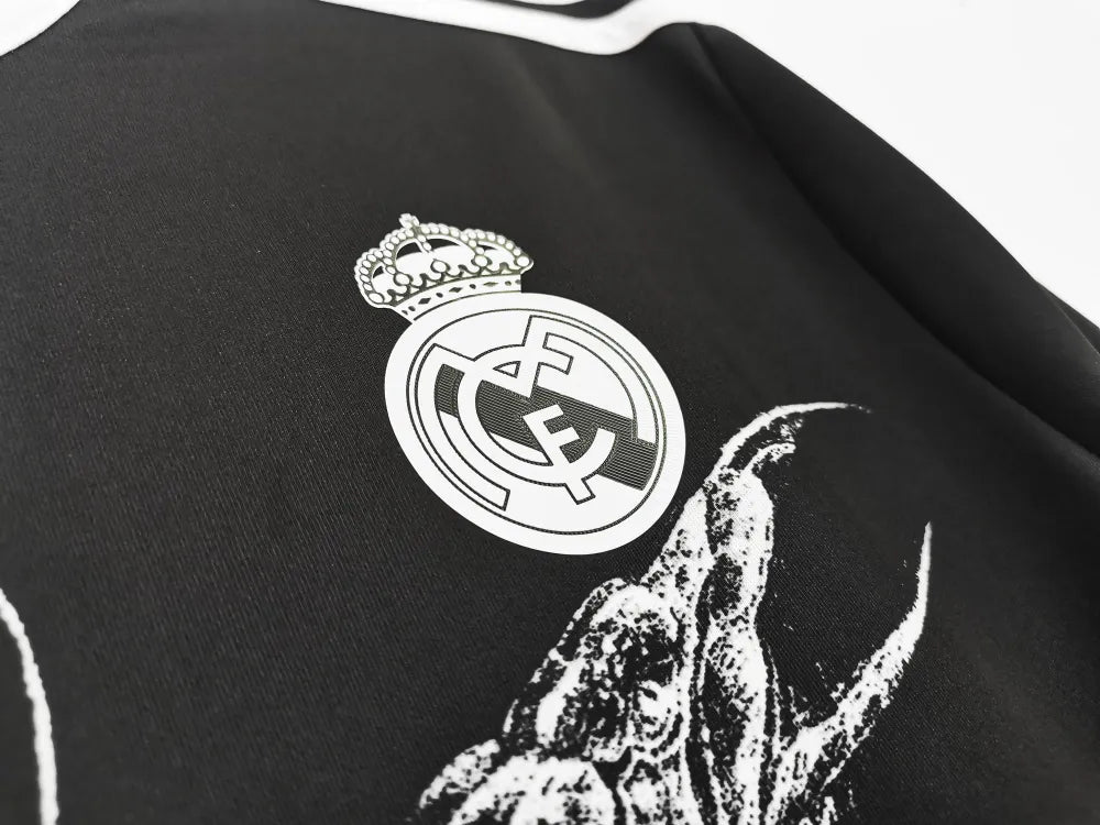 2014/15 Merengues Third Fullsleeves Jersey - Retro