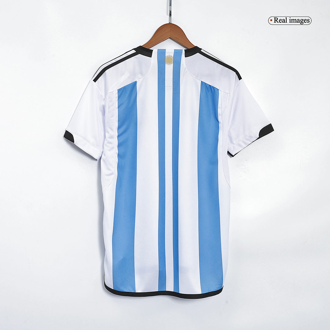 Argentina Home 3 Star World Cup 2022 - Master Quality