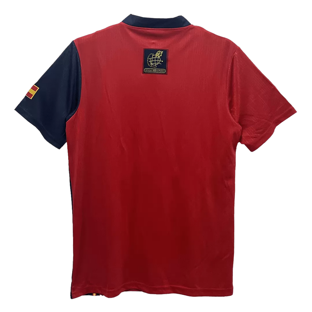 1996 Spain Home Jersey - Retro ( Original Quality )