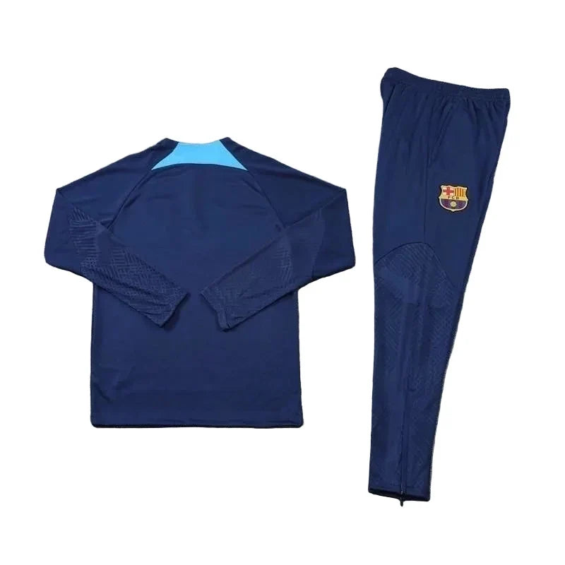 FCB Navy Blue Tracksuit 2022/23