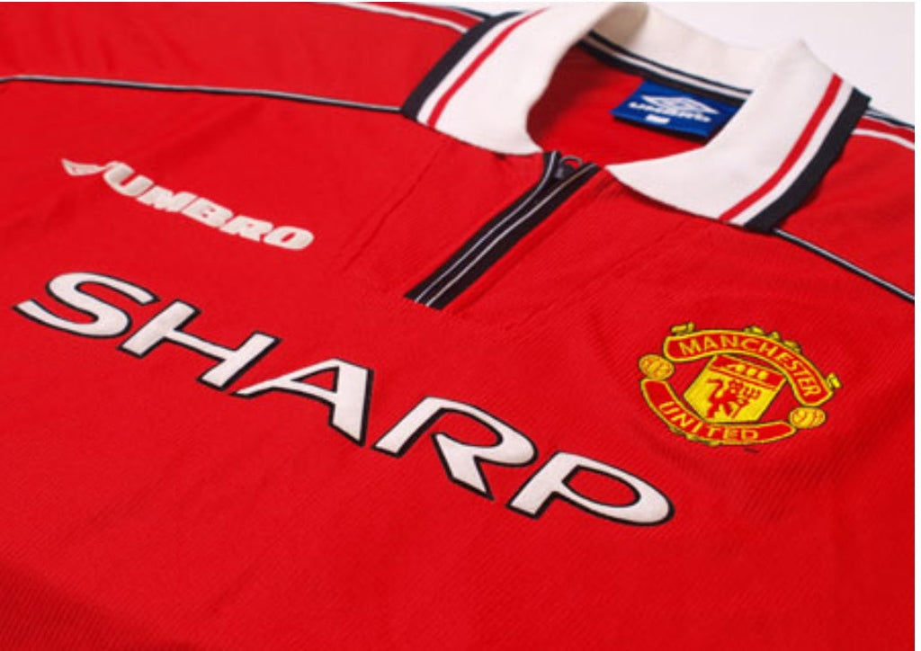 1998-1999 Beckham 7- Manchester United Home