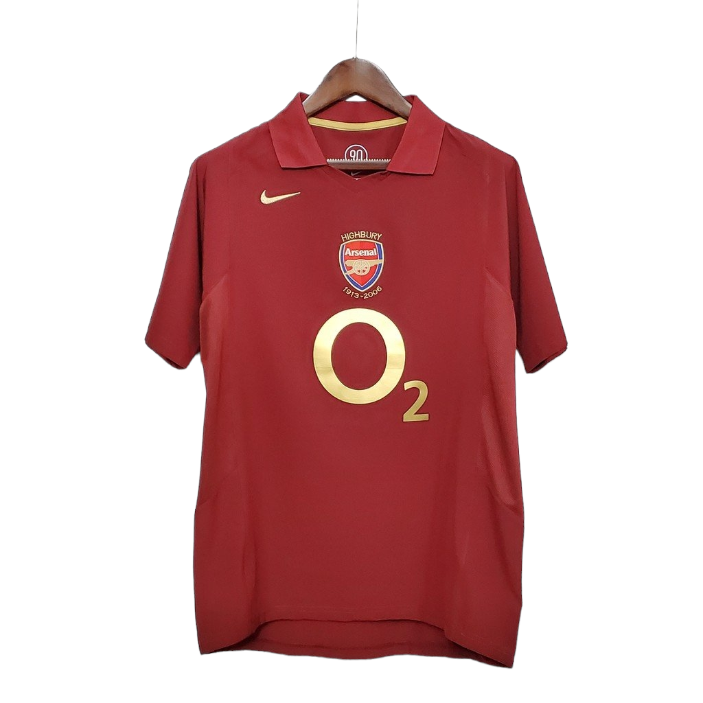 2005/06 Gunners Home Jersey - Retro