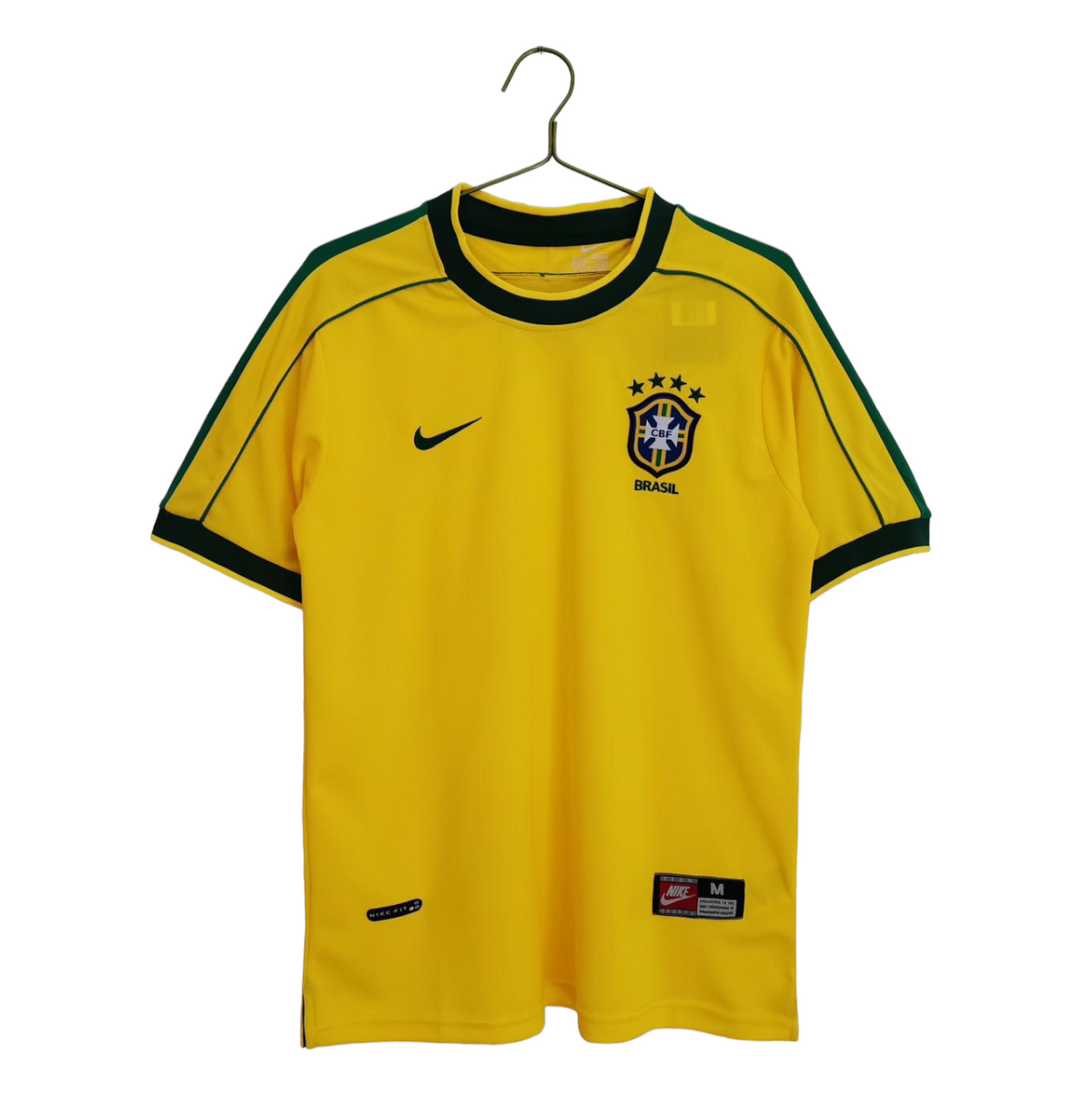 1998/00 Brazil Home Jersey - Retro ( Original Quality )