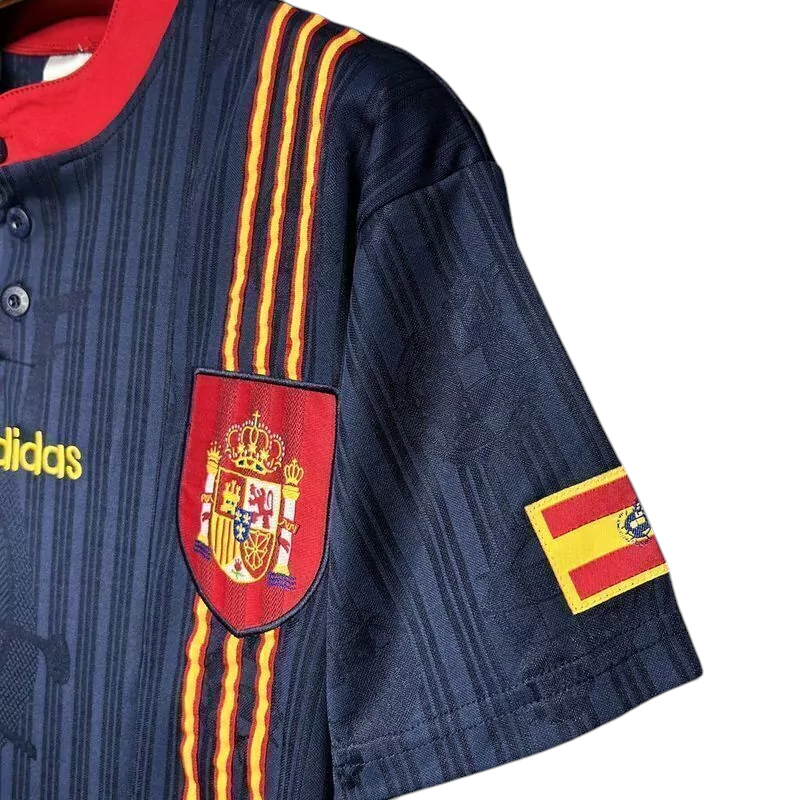 1996/97 Spain Away Jersey - Retro ( Original Quality )