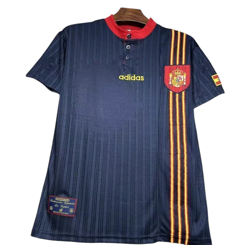 1996/97 Spain Away Jersey - Retro ( Original Quality )