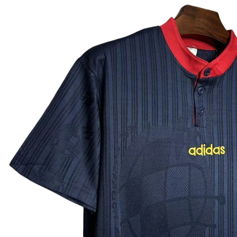 1996/97 Spain Away Jersey - Retro ( Original Quality )