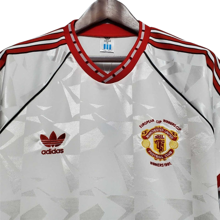 1990 Manchester United Away Jersey - Retro