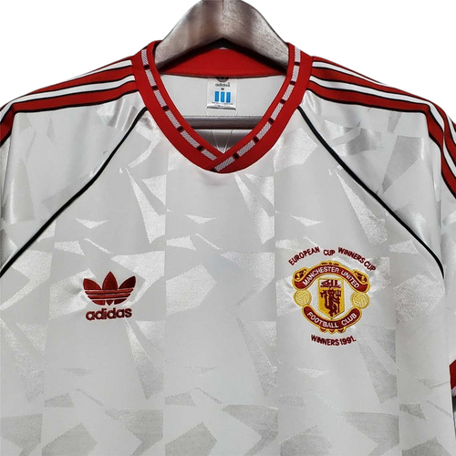 1990 Manchester United Away Jersey - Retro