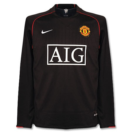 2007-08 Manchester United Away Fullsleeves Jersey - Retro