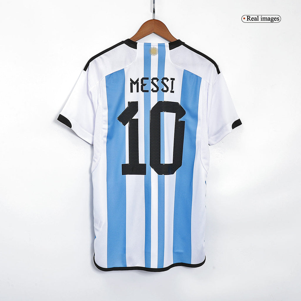 MESSI 10 - Argentina Home 3 Star World Cup 2022 - Master Quality