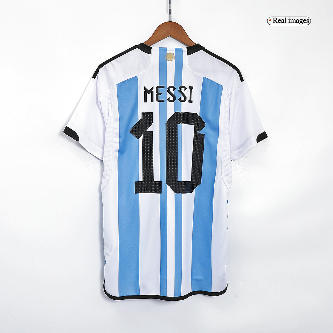 MESSI 10 - Argentina Home 3 Star World Cup 2022 - Master Quality