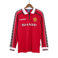 1998-99 Manchester United Home Fullsleeves Jersey - Retro