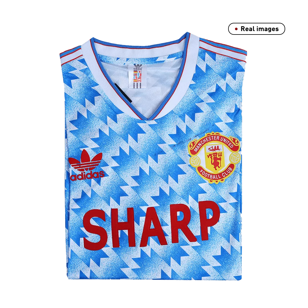 1990-92 Manchester United Away Retro Jersey