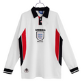 1998/99 England Home Fullsleeves Jersey - Retro ( Original Quality )