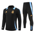 Argentina Black Training Tracksuit 2024/25