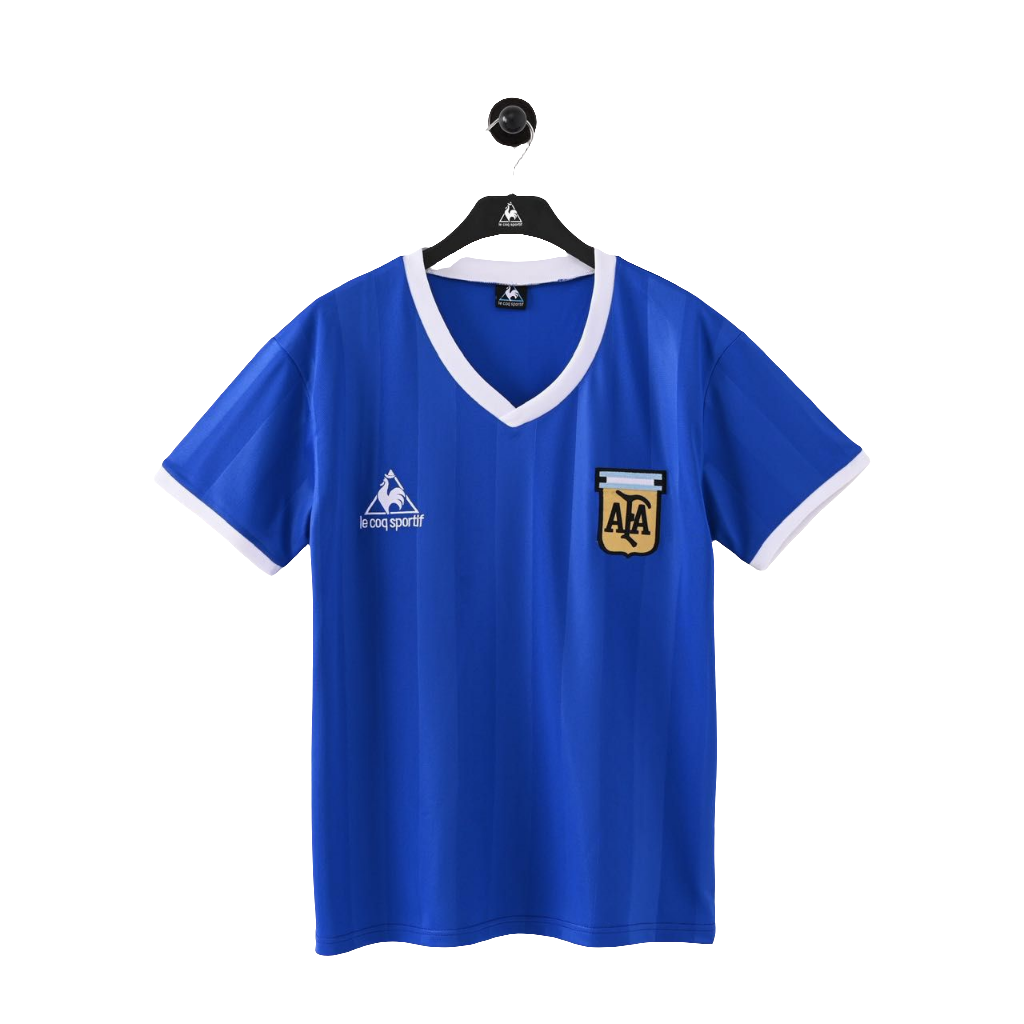1986 Argentina Away Dark Blue Jersey - Retro ( Original Quality )