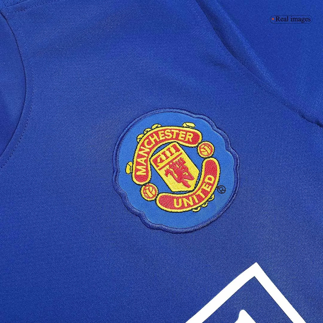 2008/09 Manchester United Third Blue - Retro Jersey