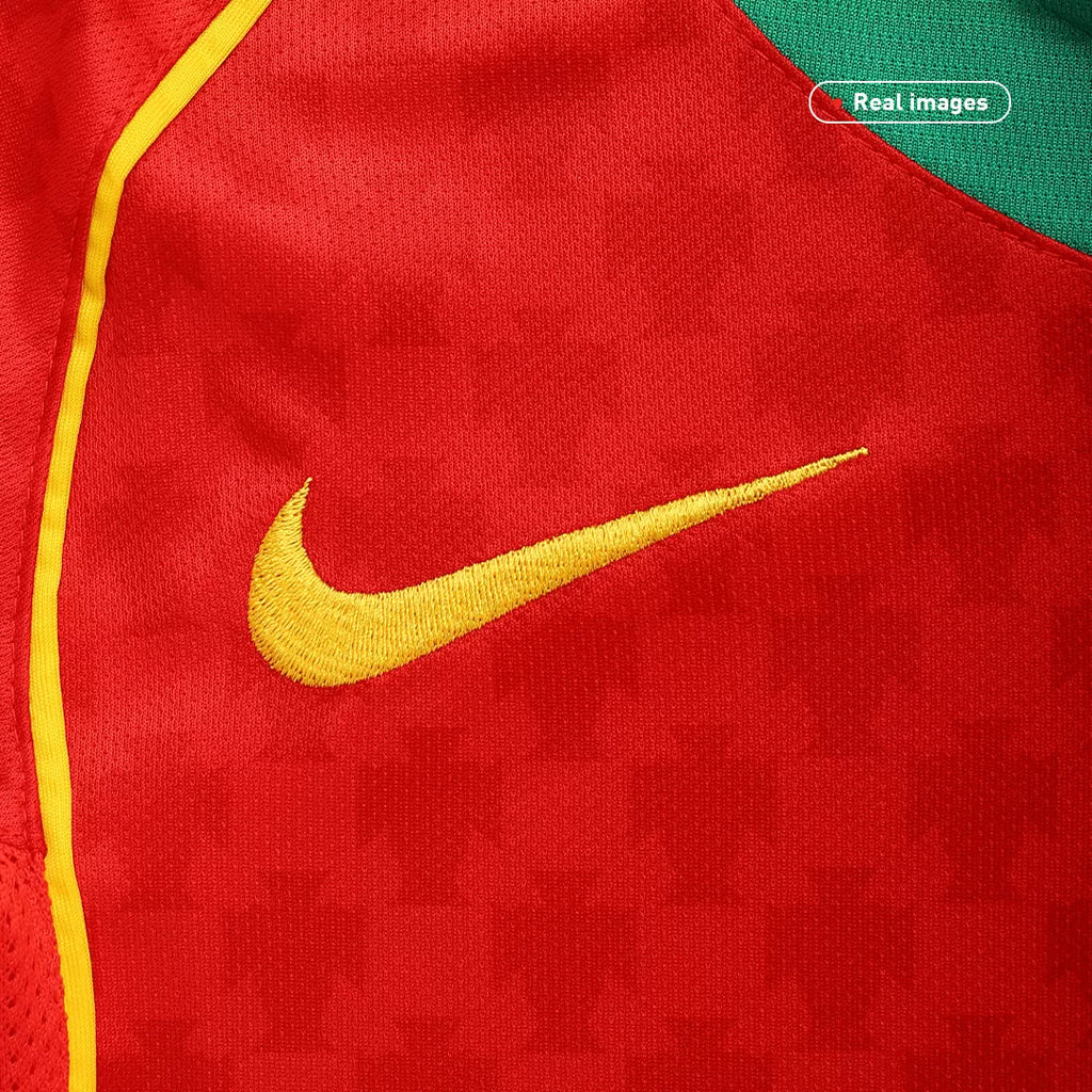 2004 Portugal Home Jersey - Retro