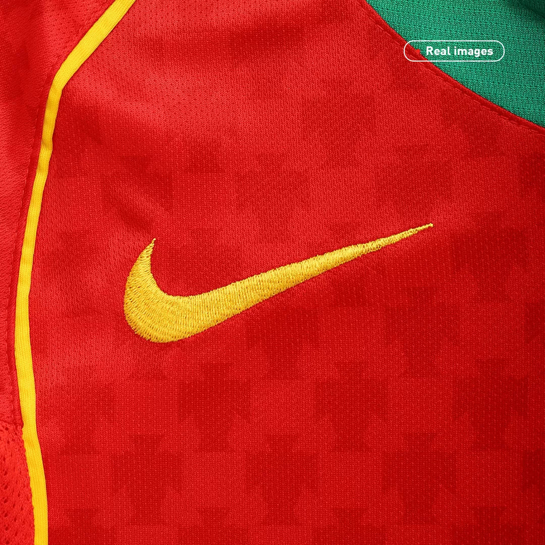 2004 Portugal Home Jersey - Retro