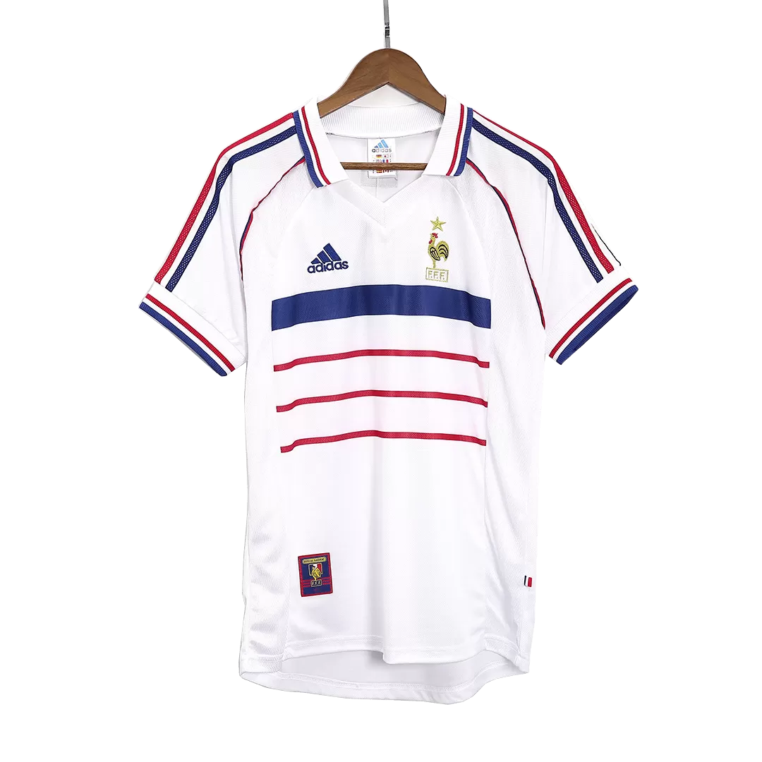 1998 France Away Jersey - Retro